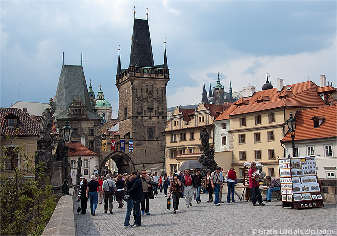 Karlsbrücke in Prag