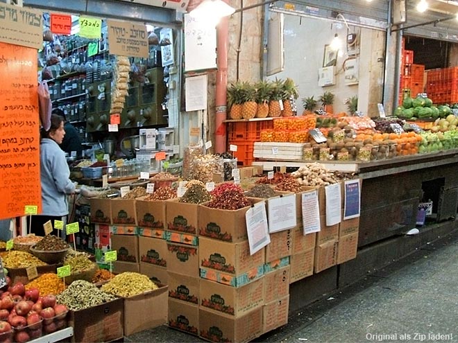 Orientalischer Markt in Jerusalem