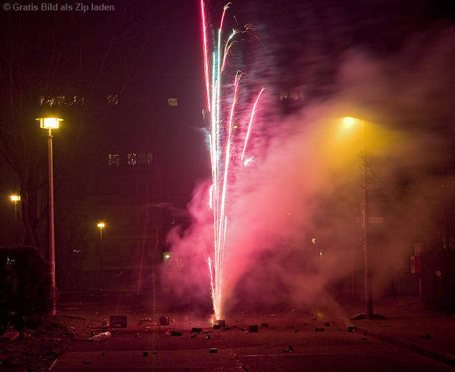 Qualm beim Feuerwerk